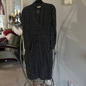 Liz Claiborne polka dot dress. Size 8.